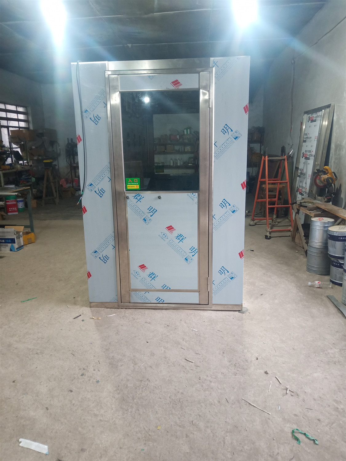 人員進出風淋室通道規程